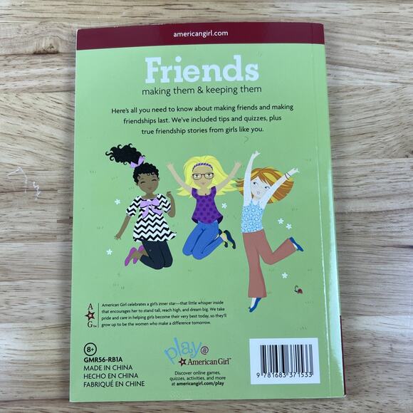 AMERICAN GIRL TRULY ME STREET CHIC # 91 18" DOLL + BOOK + CASE BACKPACK NO X - Picture 11 of 12